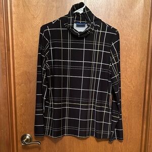 2 for 1 deal* Apt 9 stretchy cowlneck/mock turtleneck size L